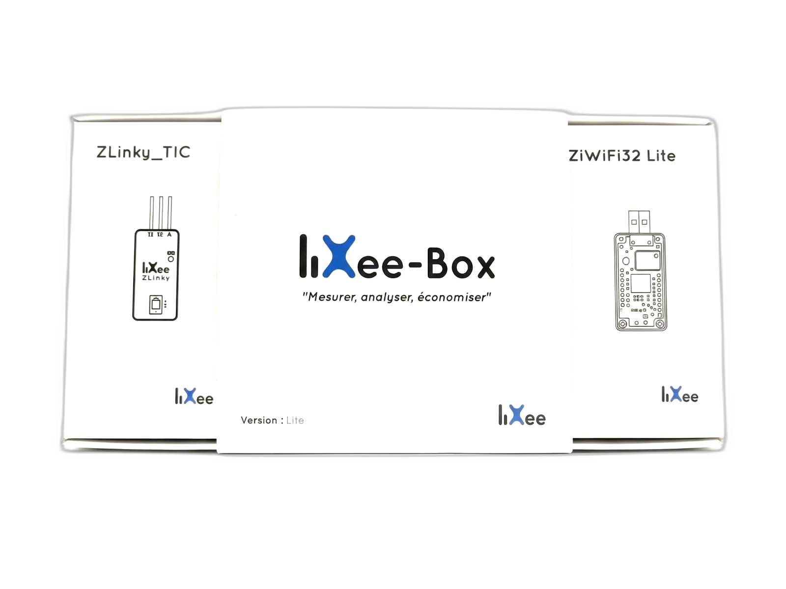 Pack LiXee-Box contenant ZLinky_TIC v2 et LiXee-ZiWifi32S3 Lite